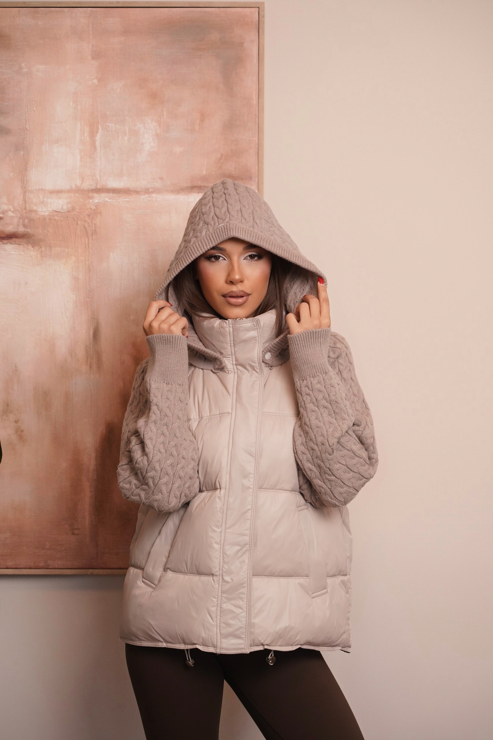  Яке BEIGE KNIT