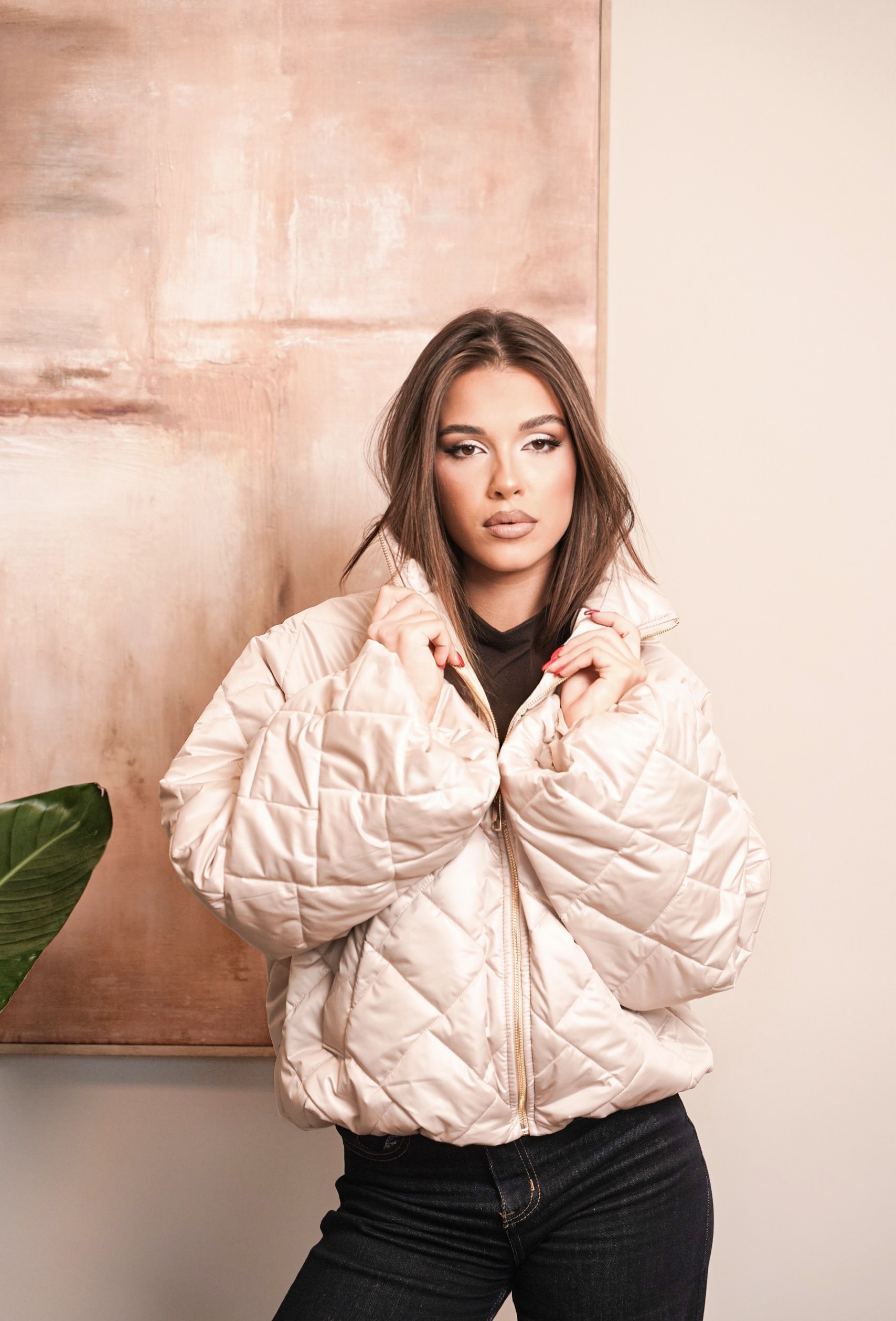  Яке CASUALE CREMA
